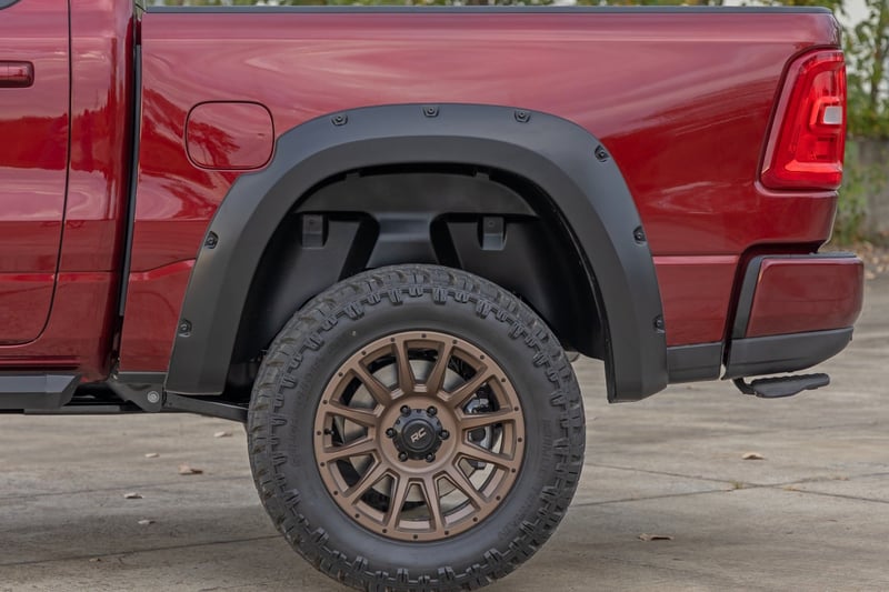 RC Pocket Fender Flares | PCG Forged Blue | Ram 1500 2WD/4WD (2025-2026) (manufacturer page)