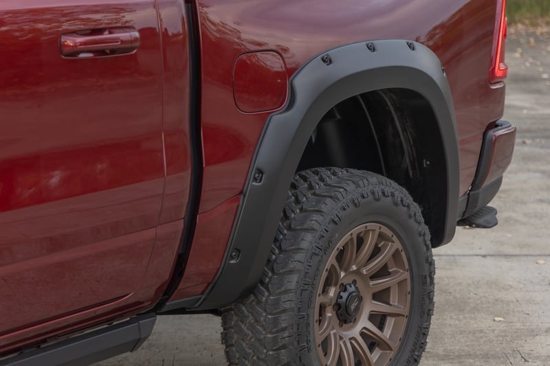 RC Pocket Fender Flares | PCG Forged Blue | Ram 1500 2WD/4WD (2025-2026) (manufacturer page)