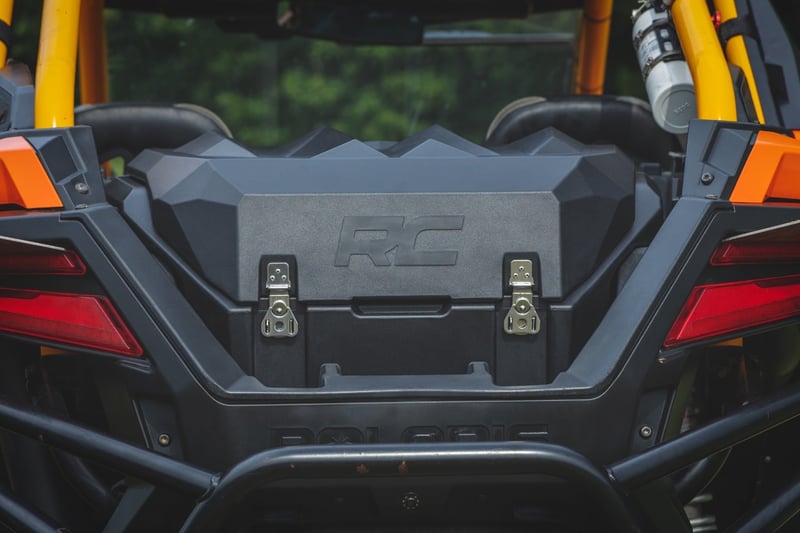RC Cargo Box | 63.5 GL | Polaris RZR Turbo R (manufacturer page)