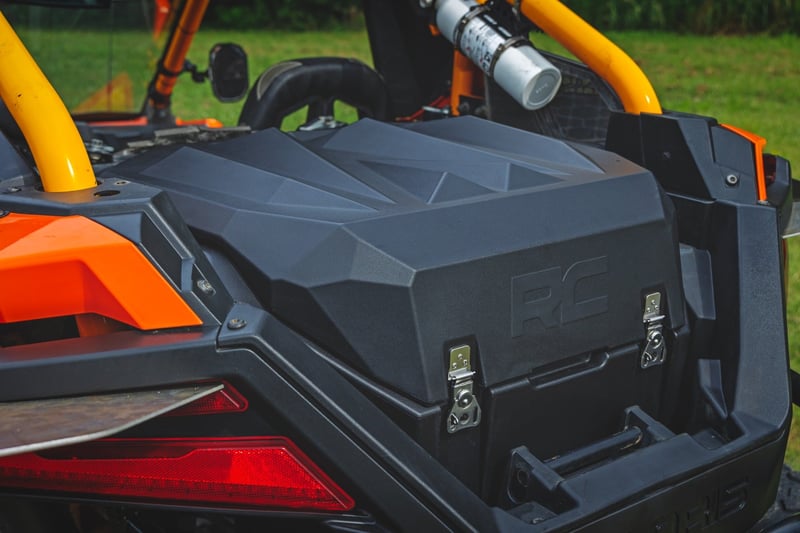 RC Cargo Box | 63.5 GL | Polaris RZR Turbo R (manufacturer page)