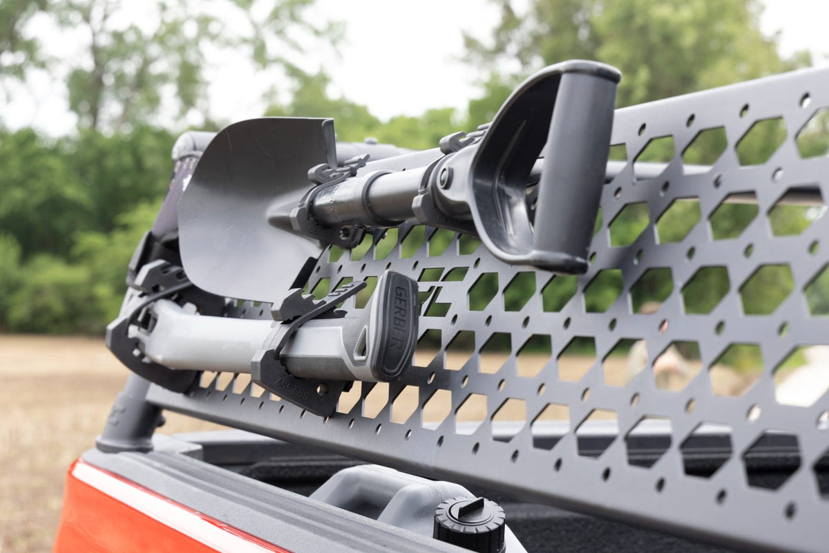 Rubber Molle Panel Clamp Kit | Universal | 5/8" - 1 3/8" | 2-Clamps - Cargo Management (Image 4 of 6)