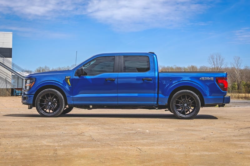 RC 2 Inch Lowering Kit | 4 Inch Rear Lowering | M1 | Ford F-150 4WD (2015-2026) (manufacturer page)