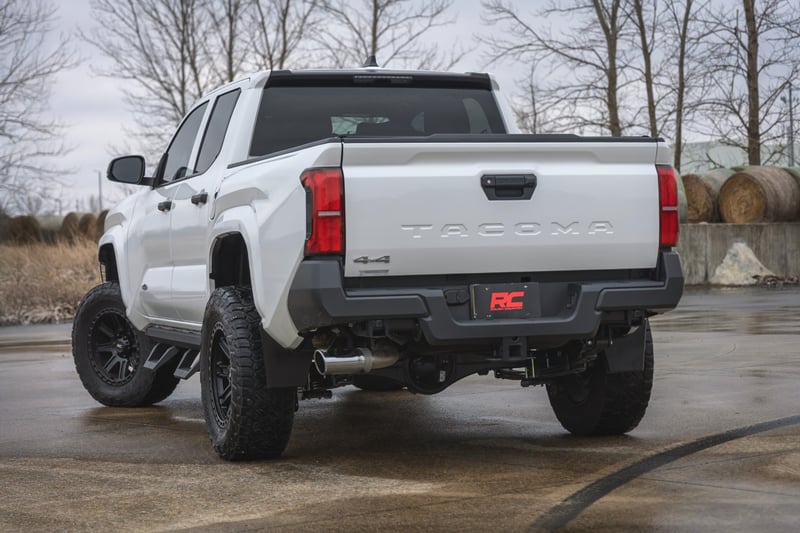 RC SRX2 Adjustable Aluminum Steps | Double Cab | Toyota Tacoma 2WD/4WD (24-26) (manufacturer page)