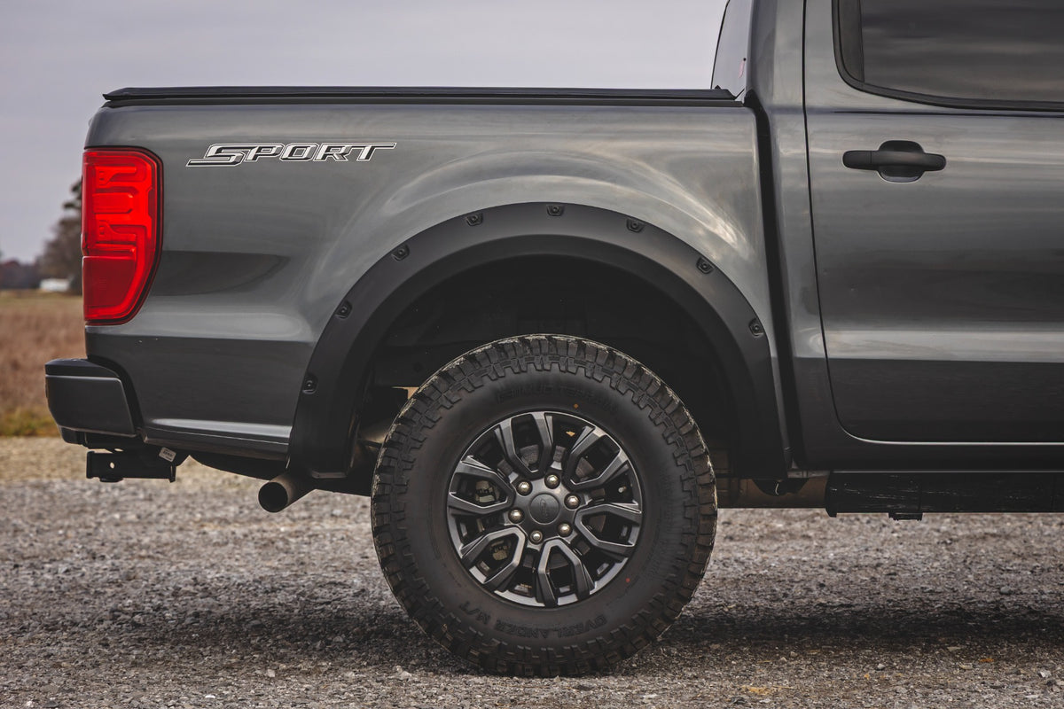 Pocket Fender Flares | M7 Carbonized Gray | Ford Ranger 2WD/4WD (2019-2023) - Fender Flares (Image 6 of 6)