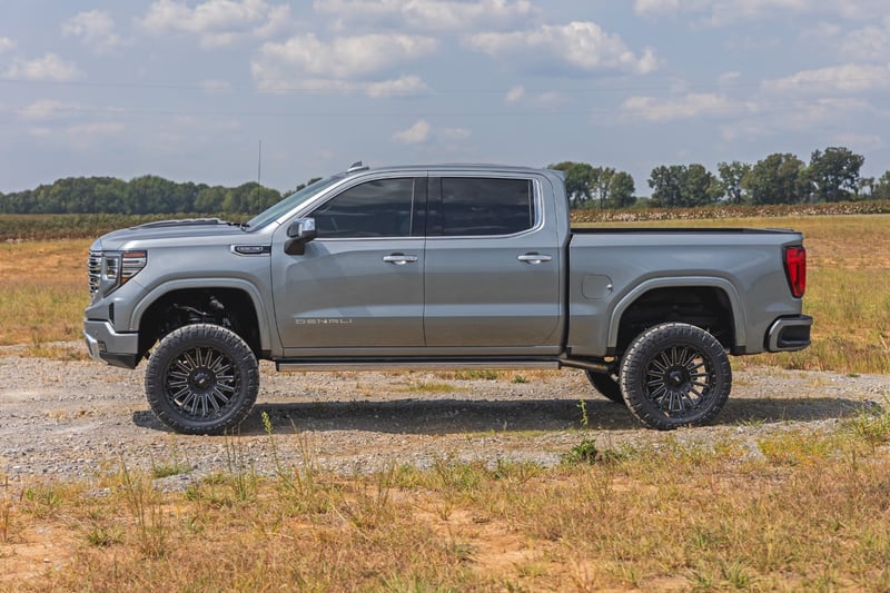 RC Hood Scoop | GCN Fire Red | GMC Sierra 1500 2WD/4WD (2019-2026) (manufacturer page)