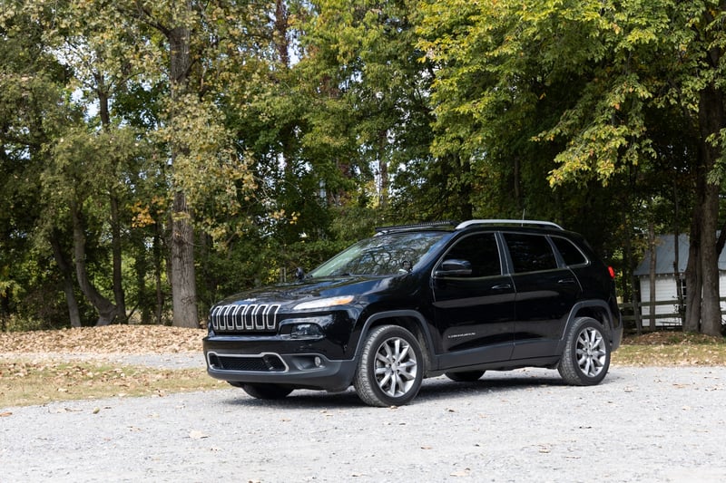 RC LED Light Kit | Ditch Mount | 2" Black Pair | Amber DRL | Jeep Cherokee KL (14-21) (manufacturer page)