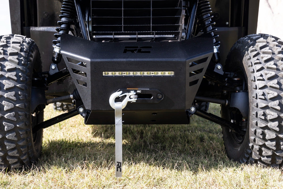 Winch Plate | 10" Black Slimline | Honda Pioneer 520 - Winches & Acc (Image 6 of 6)
