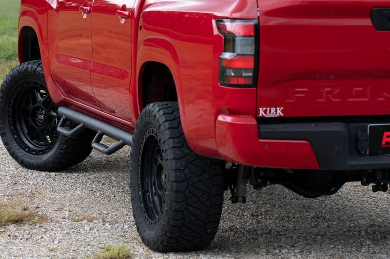 RC Nerf Steps | Cab Length | Crew Cab | Nissan Frontier 2WD/4WD (2005-2026) (manufacturer page)