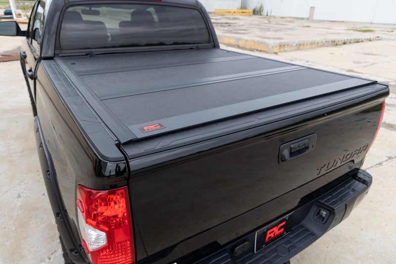 RC Hard Low Profile Bed Cover | 5'7" Bed | Toyota Tundra 2WD/4WD (2007-2021) (manufacturer page)