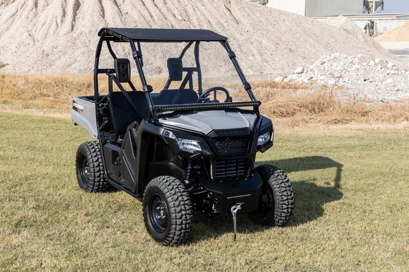 Full Windshield | Scratch Resistant | Honda Pioneer 520 (manufacturer page)