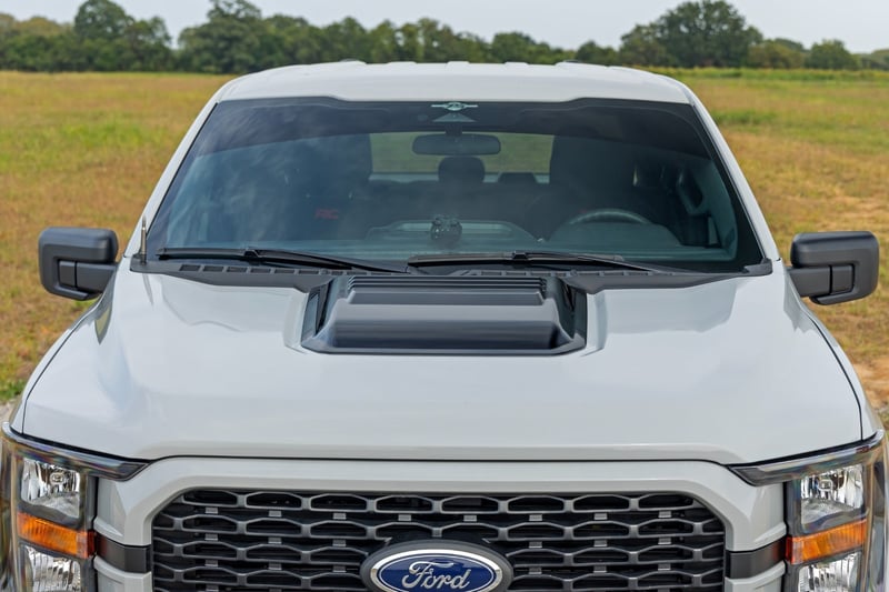 RC Hood Scoop | HX Antimatter Blue | Ford F-150 2WD/4WD (2021-2026) (manufacturer page)