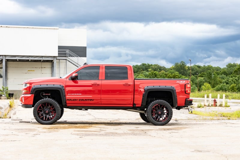 RC Pocket Fender Flares | 5'9" Bed | Gas Door | Chevy Silverado 1500 (14-18 & Classic) (manufacturer page)