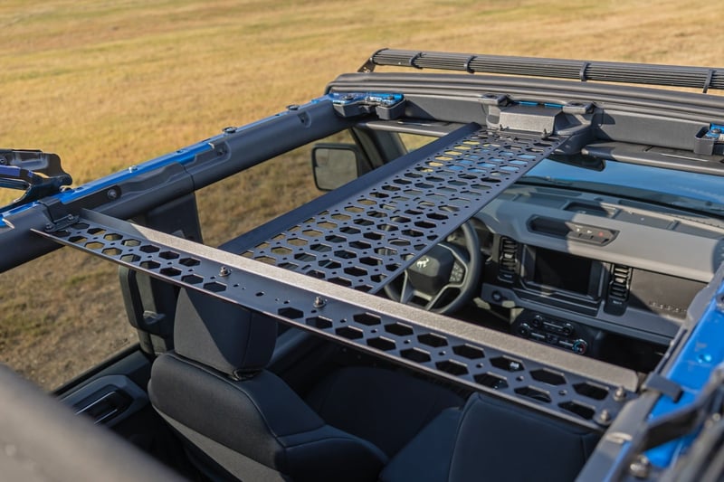 RC Molle Mounting Panel | Overhead | Ford Bronco 4WD (2021-2026) (manufacturer page)