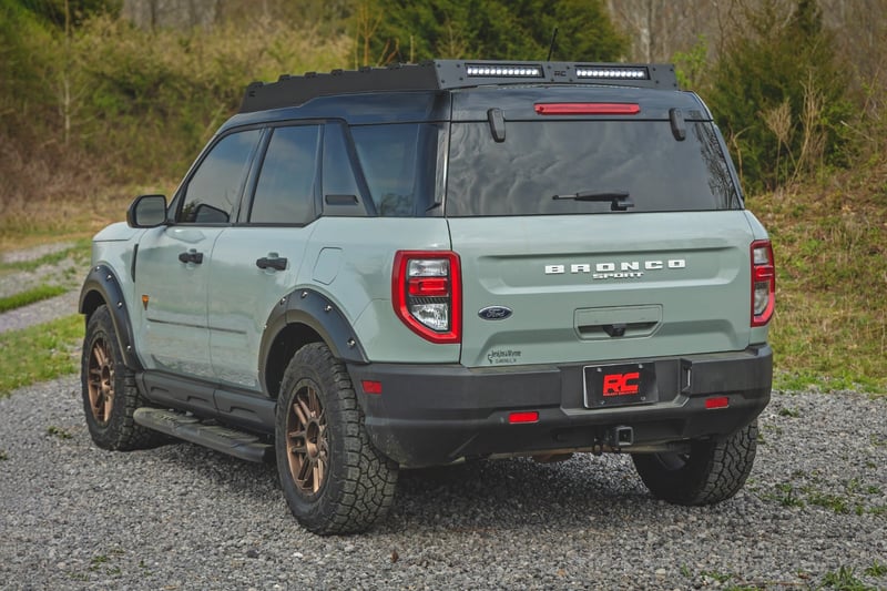 RC Roof Rack | Spectrum Series Front/Rear LED Lights | Ford Bronco Sport (21-26) (manufacturer page)
