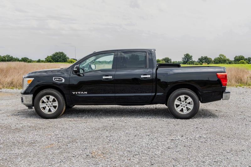 RC Soft Tri-Fold Bed Cover | 5'7" Bed | Nissan Titan 2WD/4WD (2017-2024) (manufacturer page)