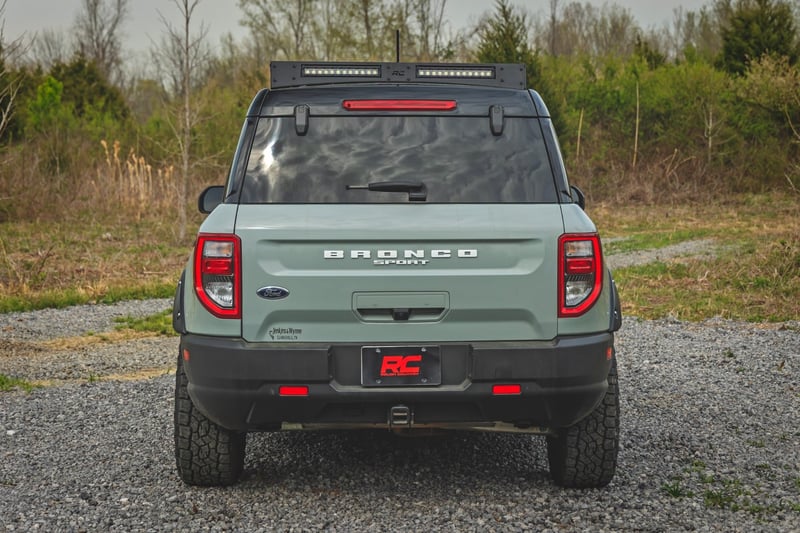 RC Roof Rack | Spectrum Series Front/Rear LED Lights | Ford Bronco Sport (21-26) (manufacturer page)
