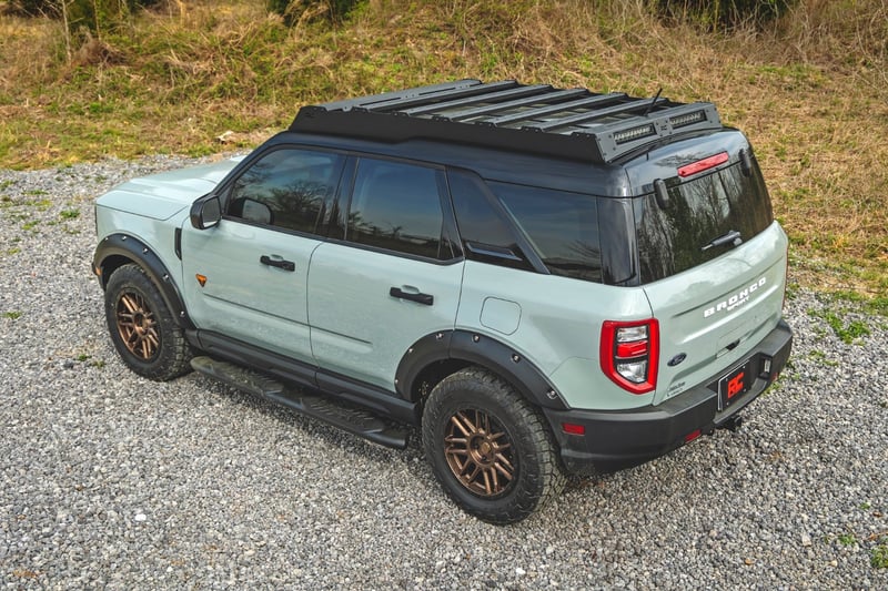 RC Roof Rack | Front/Rear LED Lights | Ford Bronco Sport 4WD (2021-2026) (manufacturer page)