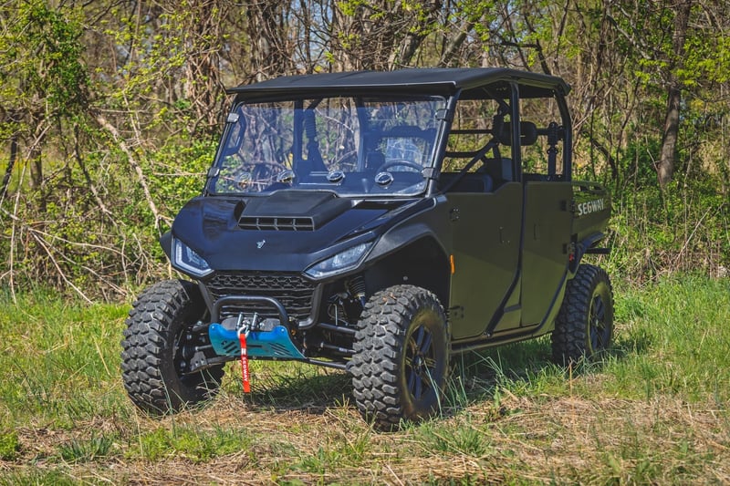 RC Vented Full Windshield | Scratch Resistant | Segway UT10 P (manufacturer page)