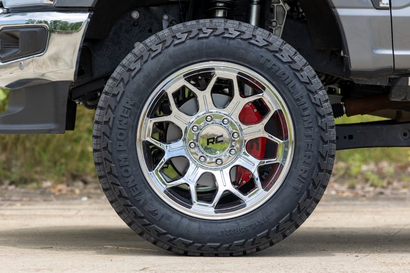Rough Country 77 Series Wheel | One-Piece |Chrome | 22x12 | 8x170 | -44mm (manufacturer page)