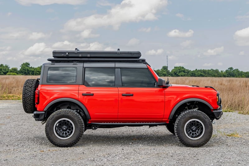 RC OV2 Running Boards | Side Step Bars | 4-Door | Ford Bronco 4WD (2021-2026) (manufacturer page)