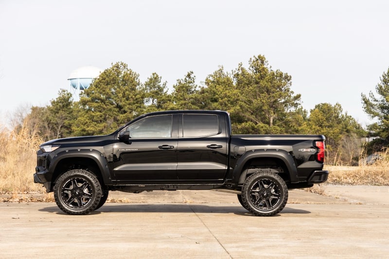 RC Pocket Fender Flares | GXD Sterling Grey Metallic | Chevy Colorado (23-26) (manufacturer page)