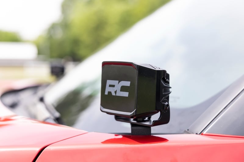 RC LED Light Kit | Ditch Mount | 2" Spectrum Pair | Spot | Toyota Tundra (22-26) (manufacturer page)