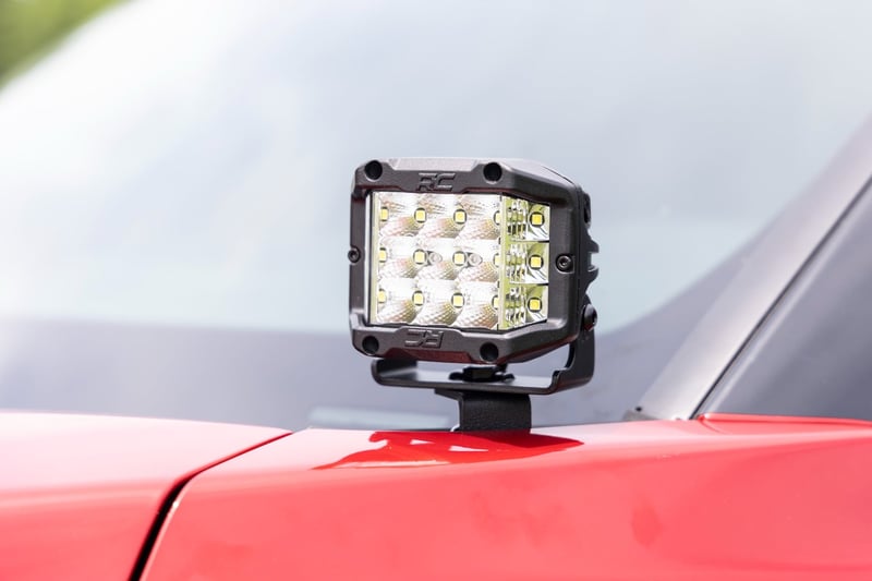 RC LED Light Kit | Ditch Mount | 3" OSRAM | Wide | Toyota Tundra 2WD/4WD (22-26) (manufacturer page)