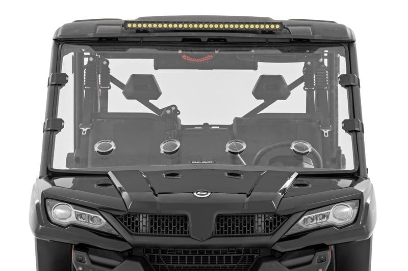 Vented Full Windshield | Scratch Resistant | CFMOTO UFORCE 1000  (manufacturer page)