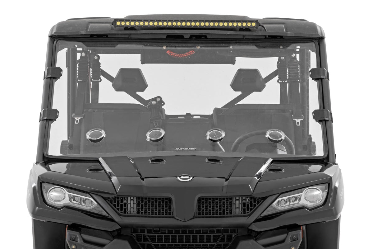 Vented Full Windshield | Scratch Resistant | CFMOTO UFORCE 1000 - Windshields (Image 1 of 6)