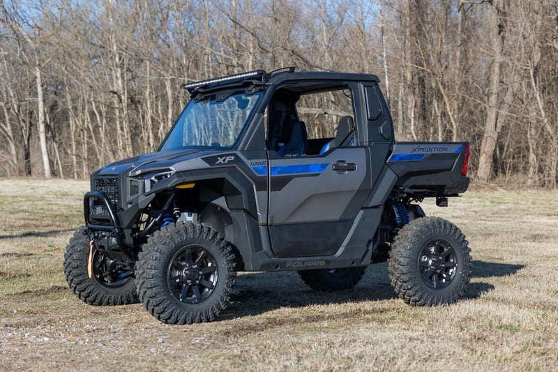 RC 50" Single Row Light Mount | Front | Spectrum | Polaris XPEDITION XP 5 (manufacturer page)