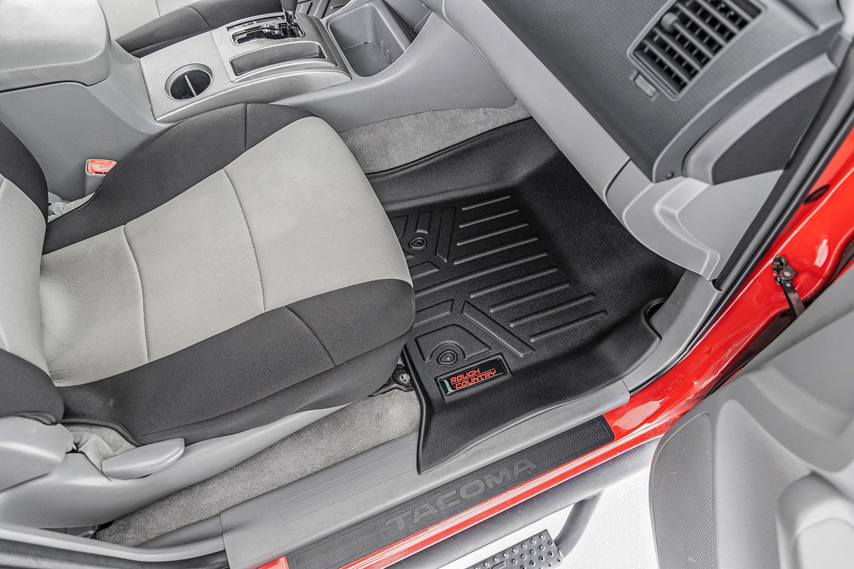 Floor Mats | Front and Rear | Double Cab | Toyota Tacoma 2WD/4WD (2005-2011) - Interior & Mats (Image 4 of 5)