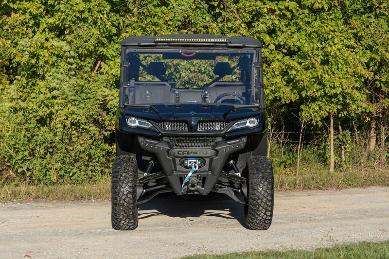 Vented Full Windshield | Scratch Resistant | CFMOTO UFORCE 1000  (manufacturer page)
