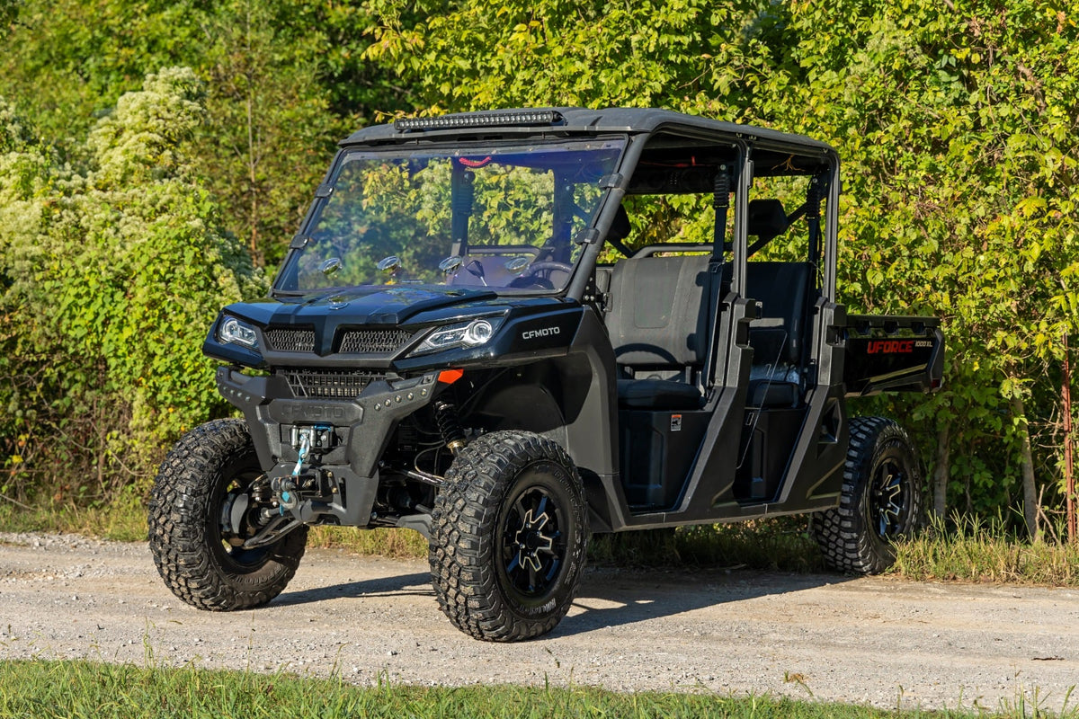 Vented Full Windshield | Scratch Resistant | CFMOTO UFORCE 1000 - Windshields (Image 4 of 6)