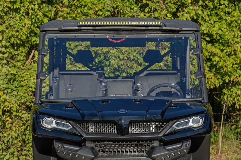 Vented Full Windshield | Scratch Resistant | CFMOTO UFORCE 1000  (manufacturer page)