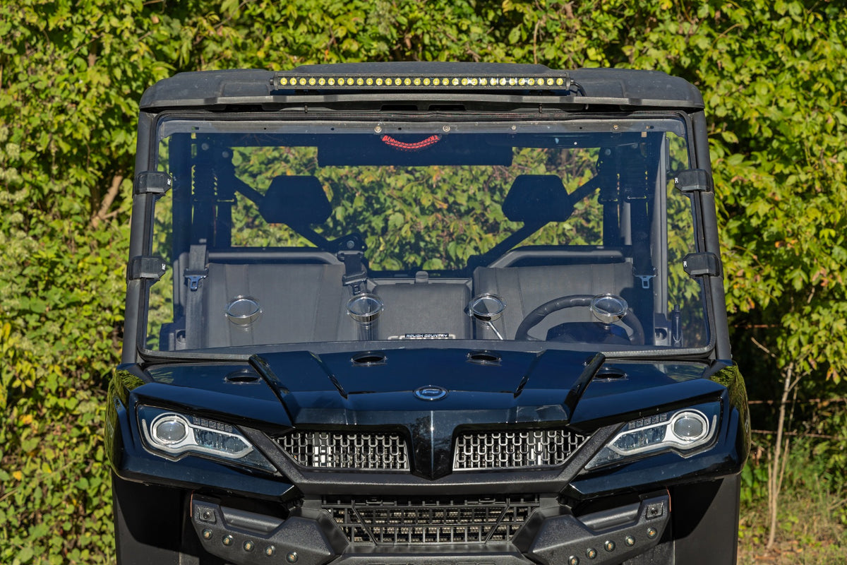 Vented Full Windshield | Scratch Resistant | CFMOTO UFORCE 1000 - Windshields (Image 3 of 6)