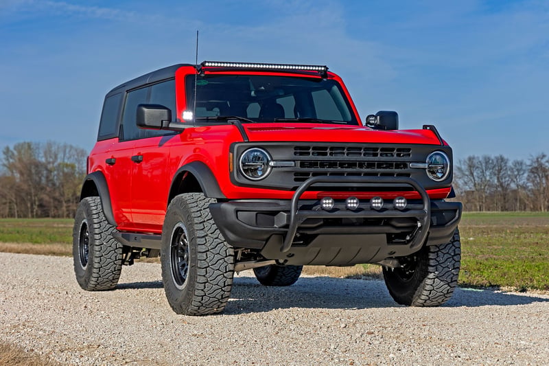 RC 2 Inch Lift Kit | Lifted Struts | Ford Bronco 4WD (2021-2026) (manufacturer page)