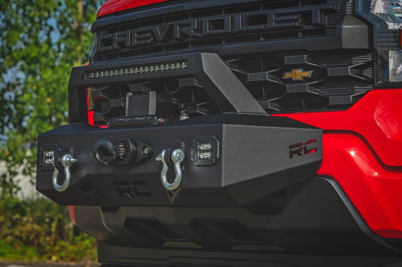 RC EXO Winch Mount Kit | Chevy Silverado 1500 2WD/4WD (2022-2026) (manufacturer page)