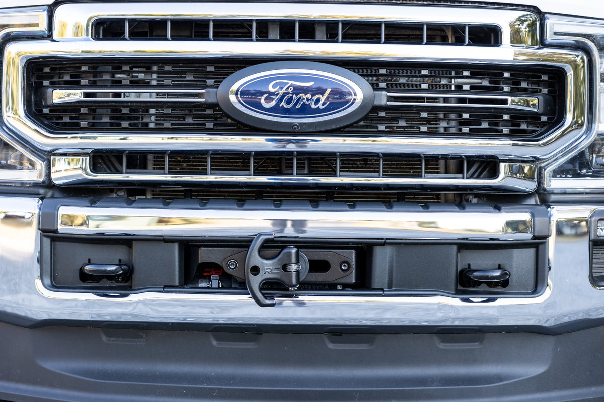 Hidden Winch Mount | Ford F-250/F-350 Super Duty 2WD/4WD (2020-2022) - Winches & Acc (Image 6 of 6)