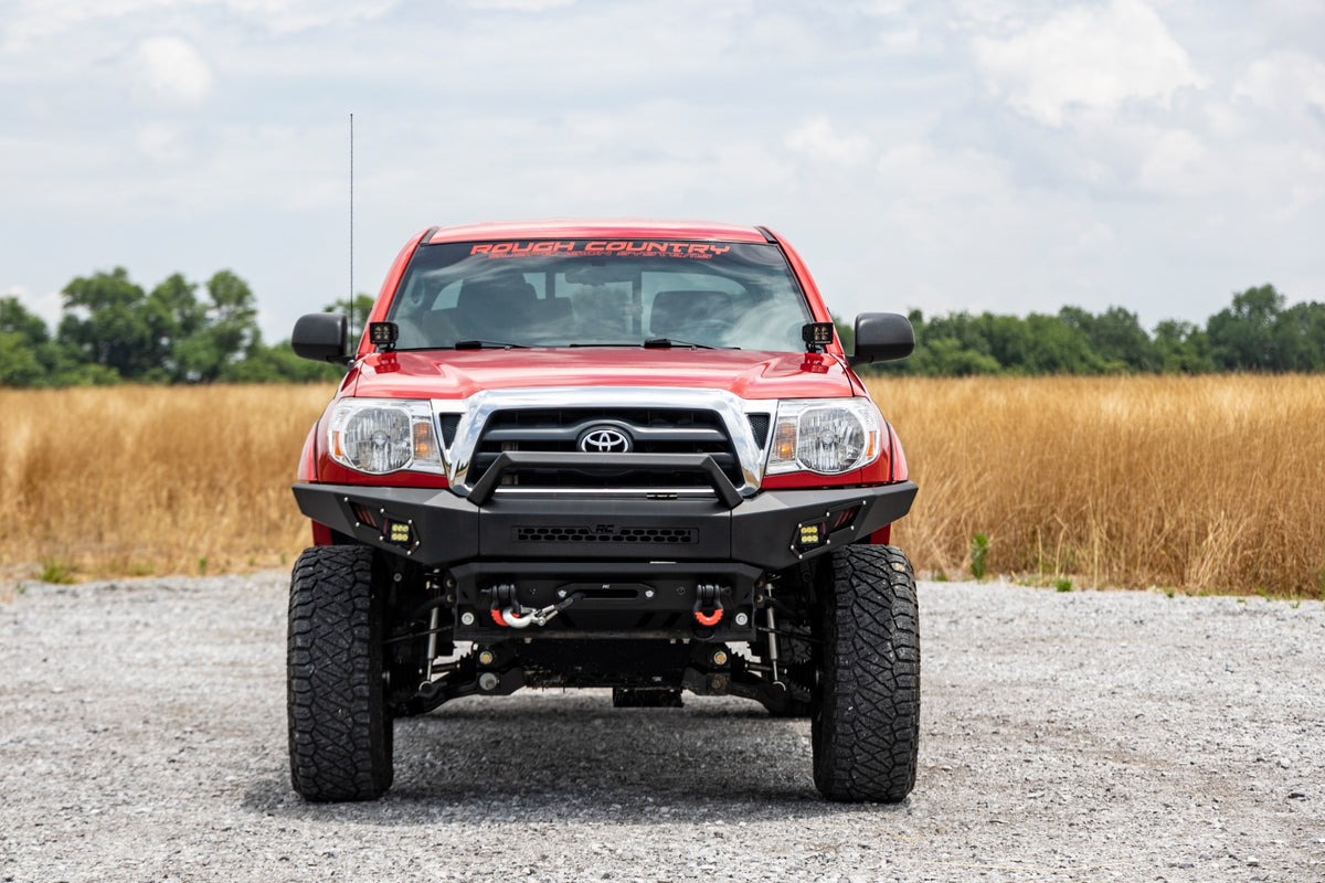 LED Light Kit | Ditch Mount | Black Series Round | 3.5 Inch | Amber DRL | Toyota Tacoma (05-15) - Lighting & Acc (Image 6 of 6)