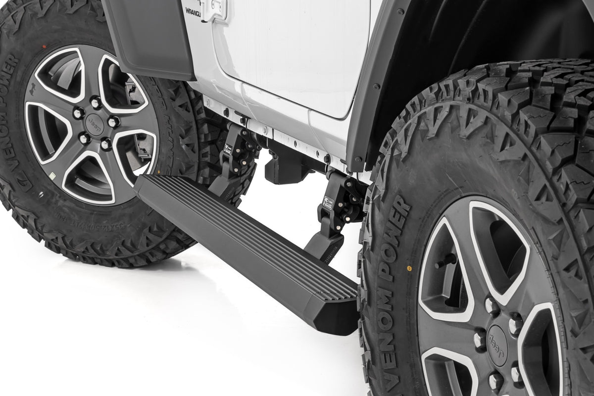 Power Running Boards | Dual Electric Motor | 2 Door | Jeep Wrangler JL (18-26) - Steps & Runningboard (Image 1 of 6)