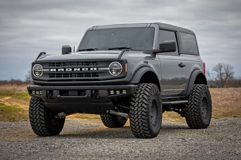 RC OV2 Running Boards | Side Step Bars | 2-Door | Ford Bronco (2 Door) (21-26) (manufacturer page)