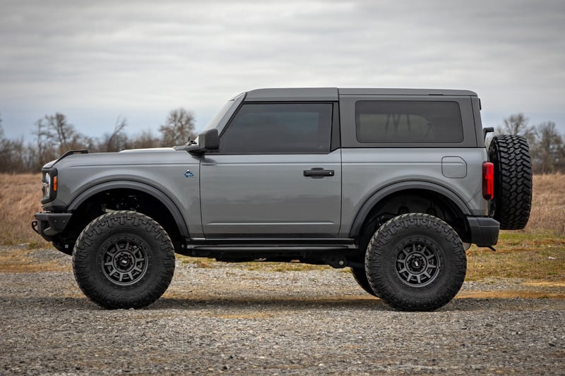 RC OV2 Running Boards | Side Step Bars | 2-Door | Ford Bronco (2 Door) (21-26) (manufacturer page)