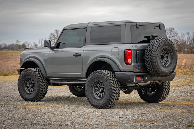 RC OV2 Running Boards | Side Step Bars | 2-Door | Ford Bronco (2 Door) (21-26) (manufacturer page)