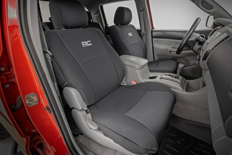 RC Seat Covers | FR & RR | Crew Cab | Toyota Tacoma 2WD/4WD (2005-2015) (manufacturer page)