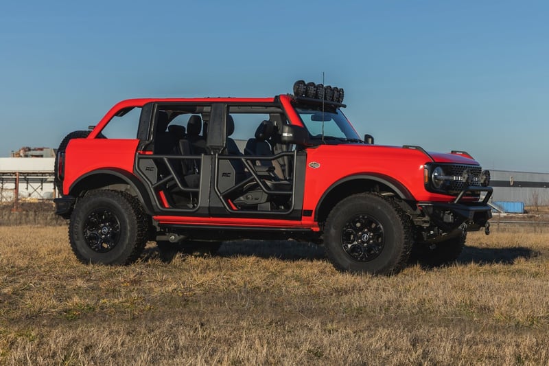 RC Tubular Doors | 4 Door | Ford Bronco 4WD (2021-2026) (manufacturer page)