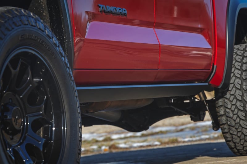 RC Power Running Boards | CrewMax | Toyota Tundra 2WD/4WD (2022-2026) (manufacturer page)