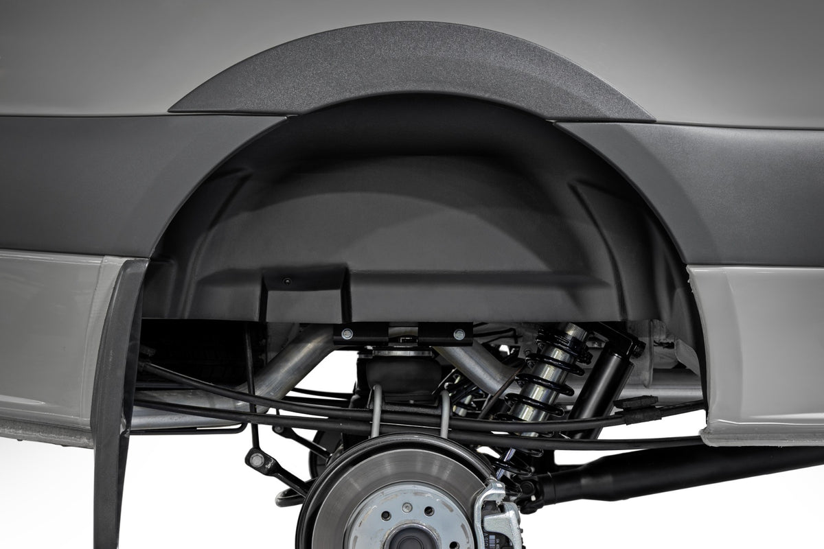 Rough Country 4302 Rear Wheel Well Liners | Mercedes-Benz Sprinter 3500 (19-22)/Sprinter 3500XD (19-26) - Image 1