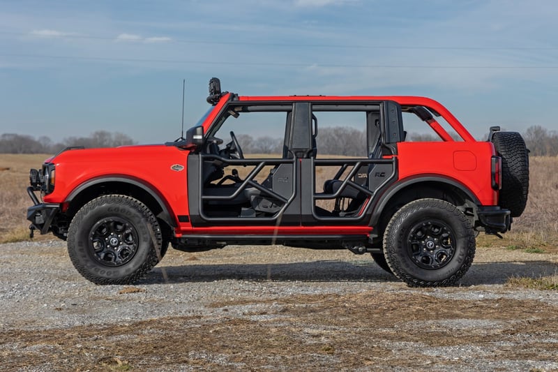 RC Tubular Doors | 4 Door | Ford Bronco 4WD (2021-2026) (manufacturer page)