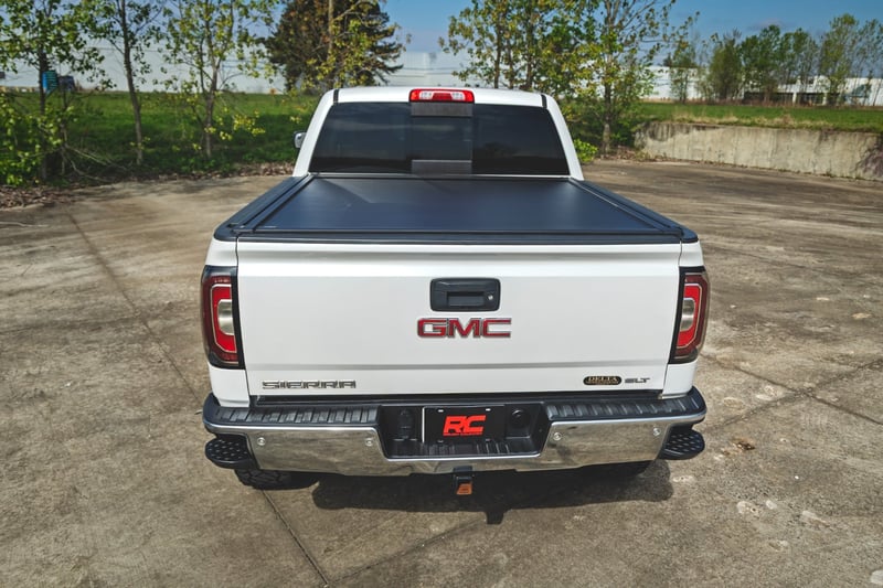 RC Powered Retractable Bed Cover | 5'9" Bed | Chevy/GMC 1500 (14-18 & Classic) (manufacturer page)