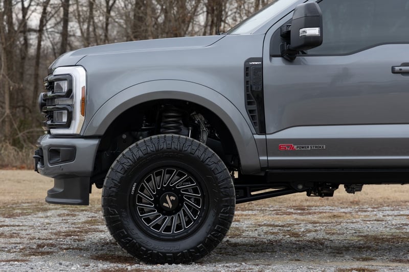 RC Sport Fender Flares | M7 Carbonized Gray | Ford F-250/F-350 Super Duty (23-26) (manufacturer page)